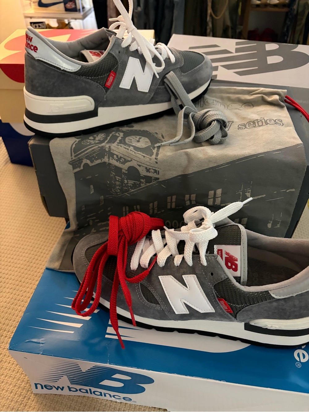 New Balance 990v1 Made in the USA Grey size 10.5